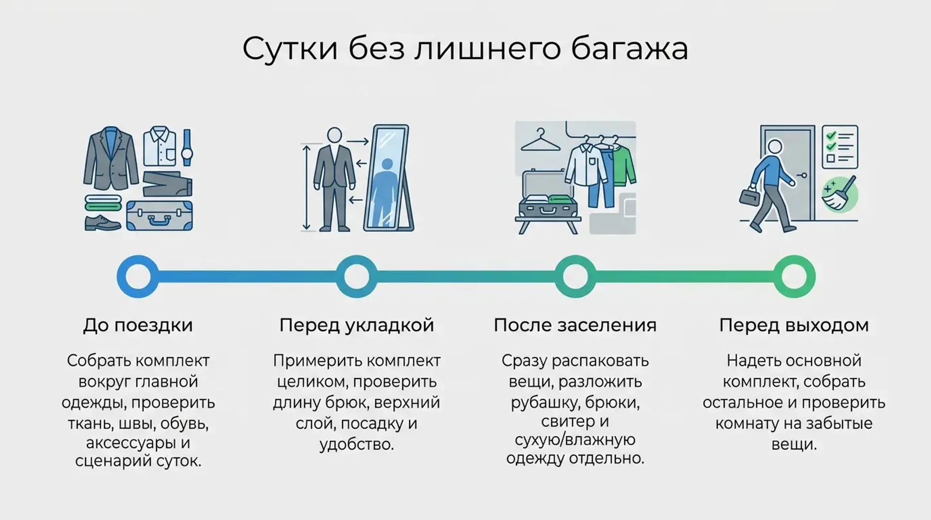 Сутки без лишнего багажа
